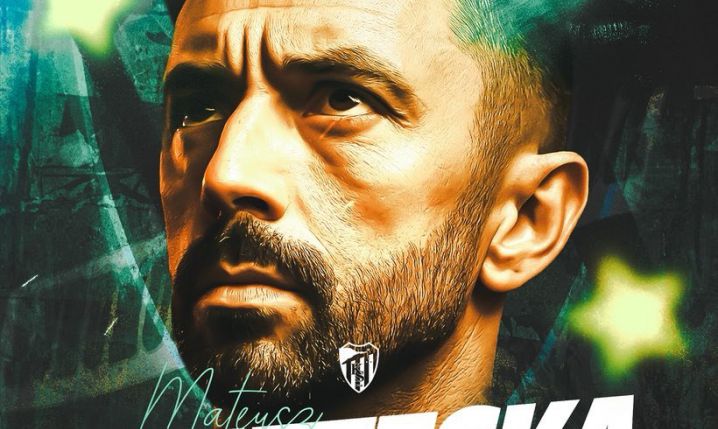GRAFIKA ogłaszająca transfer Mateusza Wieteski do Turcji xD